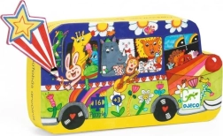 PUZZLE Varavīksnes autobuss, 16 gabali