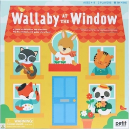 Bērnu deduktīvā spēle “Wallaby pie loga” no Petit Collage