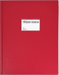 A4 klases žurnāla vāki ar lodziņu – sarkani Classic