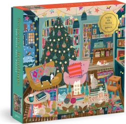 Galison Foil Puzzle Season’s Readings 500 Pieces