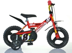 Dino Bikes bērnu velosipēds 12" sarkans 2017
