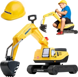 Braucamais ekskavators KOMATSU ar rotējošu kabīni un ķiveri