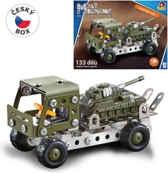 Mehāniķis: militārais auto – konstruktors bērniem