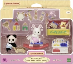 Bērnu rotaļu istaba SYLVANIAN FAMILIES – komplekts ar figūriņām un piederumiem