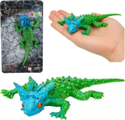 Reālistiska gumijas ragainās ķirzakas figūriņa 20 cm
