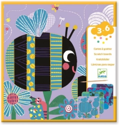 Scratch-off Pictures Bug Friends