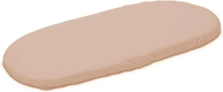 Bēšs trikotāžas (jersey) palags ratiņiem New Baby 35 × 75 cm