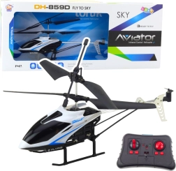 RC helikopters Aviator ar LED un 360° rotāciju