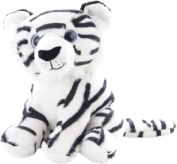 Plush White Tiger 18 cm