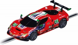 Auto FERRARI 296 GT3 AF Corse Nr. 21 priekš auto trasēm GO!!! 1:43