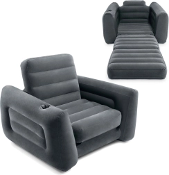 Inflatable Chair and Bed 2-in-1 221x107x66 cm Intex