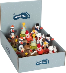 Small foot Ziemassvētku un ziemas dejojoša koka figūriņa