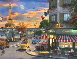 Ravensburger puzle “Saulriets Parīzē” 2000 gabaliņi