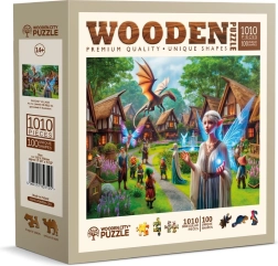 Koka puzle Fantasy ciematiņš 1010 detaļas
