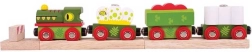 Dinozauru vilcieniņš ar sliedēm Bigjigs Rail