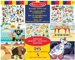 Melissa & Doug atkārtoti lietojamas uzlīmes “Piedzīvojums”