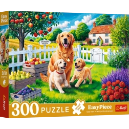 Puzle – 300 gab. – Suņi laukos Trefl