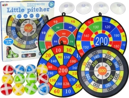 Bērnu mērķu komplekts ar lipīgām bumbiņām, 36 cm mērķi