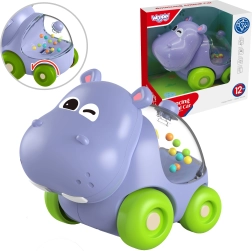 Woopie Baby Hippo Rattle Car