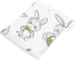 Muslīna sildošs un atvēsinošs spilventiņš ar ķiršu kauliņiem NEW BABY Standard Rabbit
