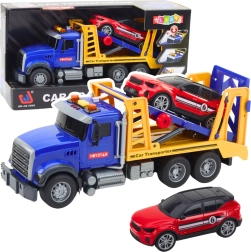 Rotaļlieta kravas komplekts: auto transportieris ar gaismām un skaņām