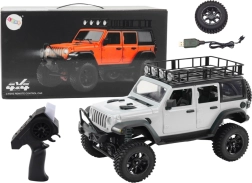 Apvidus RC auto 2.4G ar 4x4 piedziņu – pelēks
