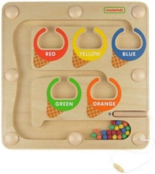 Magnetiskais krāsu šķirošanas labirints MASTERKIDZ