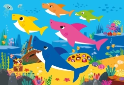 Puzzle Baby Shark atvaļinājums 30 gabali CLEMENTONI