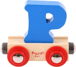 Vagons ar burtu P Bigjigs Rail