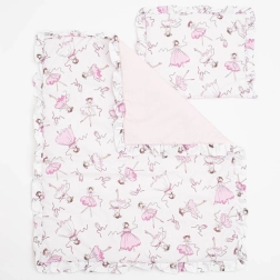 Kokvilnas komplekts ratiņiem New Baby Ballerina Bella