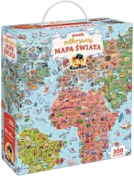 Explorers’ Puzzle – World Map, 300 Pieces