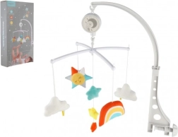 Bērnu karuselis virs gultiņas ar uzvelkamu mehānismu