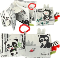 Sensorā auduma grāmatiņa ANIMAL KINGDOM – pūce