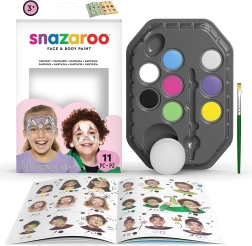 Snazaroo sejas un ķermeņa krāsu komplekts 8 gab.