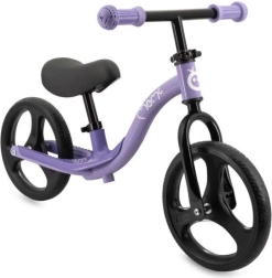 MoMi Isoka balance bike with LED wheels – purple