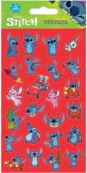 Uzlīmes Lilo un Stitch sarkanā krāsā, 25 gab.