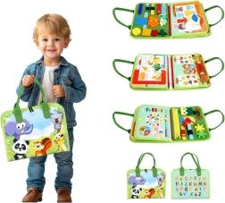 Sensorā aizņemtības grāmata Safari 2Kids Toys