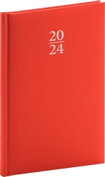 Nedēļas plānotājs Capys 2024 sarkans