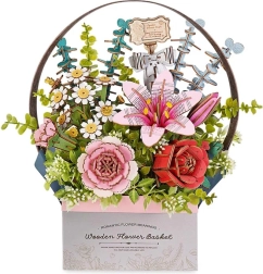 RoboTime 3D koka puzle Ziedu Groziņš