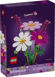 LEGO Botanicals kosmosi – ziedu būvēšanas komplekts