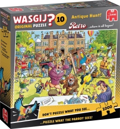 Jumbo Wasgij Retro Original 10: Antikvāro dārgumu medības! puzle 1000 gabaliņi