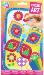 Radošā mozaīkas komplekts pēc krāsām – metalisks A5, tauriņa motīvs