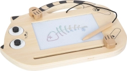 Magnētiskā zīmēšanas planšete kaķa formā