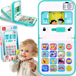 Interactive musical folding phone for children