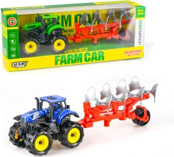 Tractor with Plow on Flywheel 25 cm
