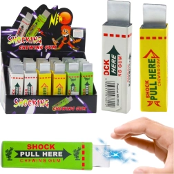 Košļājamā gumija – elektrisks joku gadžets ar vieglu šoku