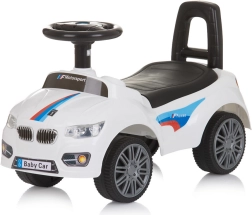 Chipolino auto tipa bērnu skrejmašīna ar melodijām Sprinter – Balts