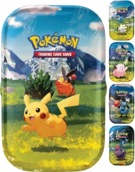 Pokémon TCG Ascended Heroes mini tin skārda kārbiņa ar 2 boosteriem – 1 gab.