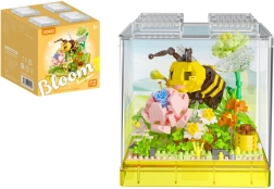 Mini konstruktoru komplekts KOCO "Bite" caurspīdīgā kastītē, 688 detaļas