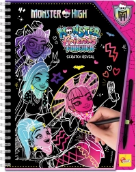 Nograbāmais skiču bloks Monster High – Forever Friends